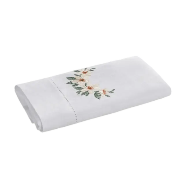 Toalha de Lavabo 100% Linho Trussardi Arancia