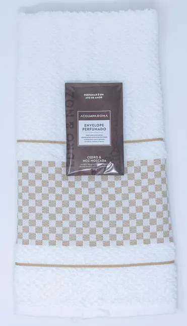 Kit Pano copa e Envelope perfumado